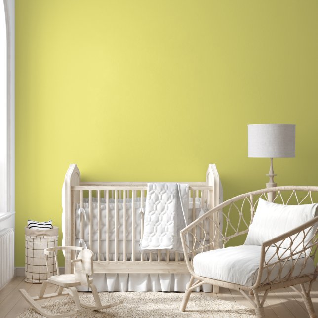 Pastel Yellow Solid Simple One Colour Minimal Wallpaper (Kids)