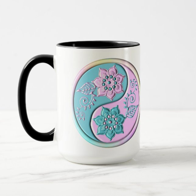 Pastel Yin Yang Mug (Left)