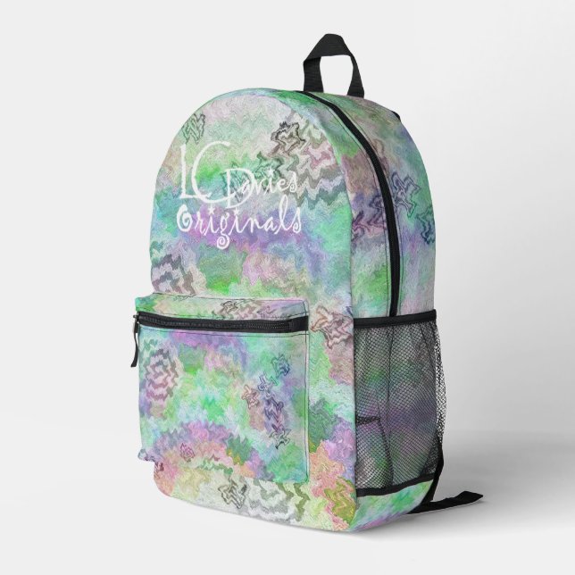 Pastels Back Pack (Back Corner Right)