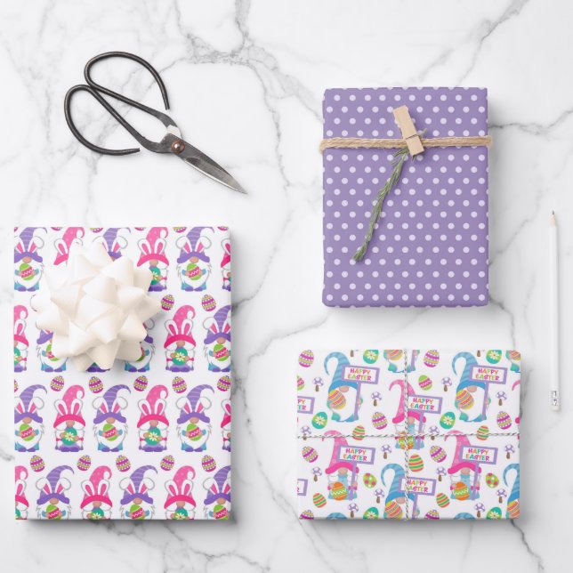 Pastels For Easter  Wrapping Paper Sheet (Front)