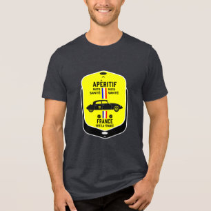 Pastis de Marseille France Tri-Blend Shirt