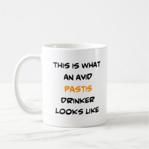 pastis drinker, avid coffee mug