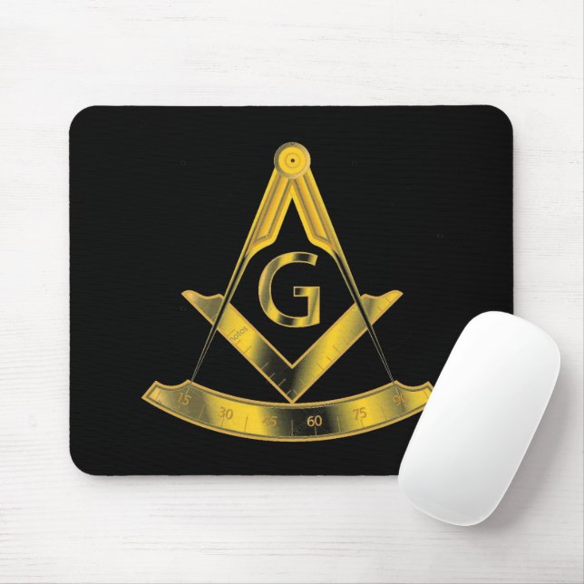 Pastmaster freemason mouse pad (With Mouse)