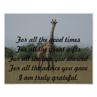 pastor appreciation card photo print