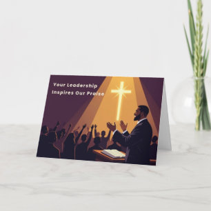 Pastor Appreciation Greeting Card