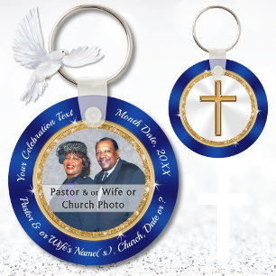 Pastor Appreciation or Church Anniversary Favours Key Ring