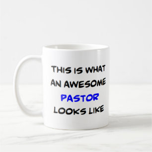 pastor, awesome coffee mug