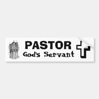 Pastor Bumper Sticker