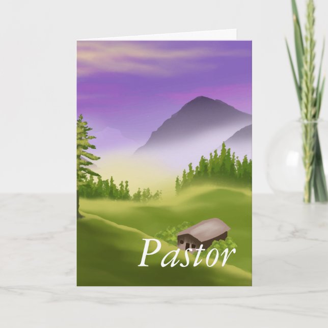 Pastor Card (Front)