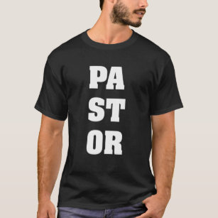 Pastor Church Preacher Christian Minister Clergy T-Shirt