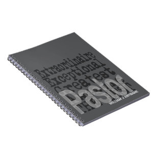 Pastor Extraordinaire CUSTOM Notebook