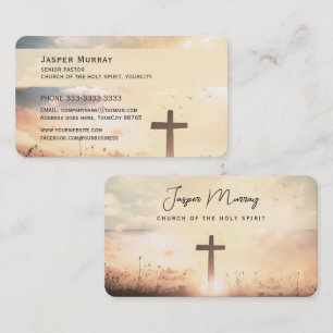 Pastor Holy Cross Business Card