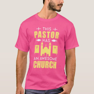 Pastor Humour Religious Christian Clergy Preachers T-Shirt