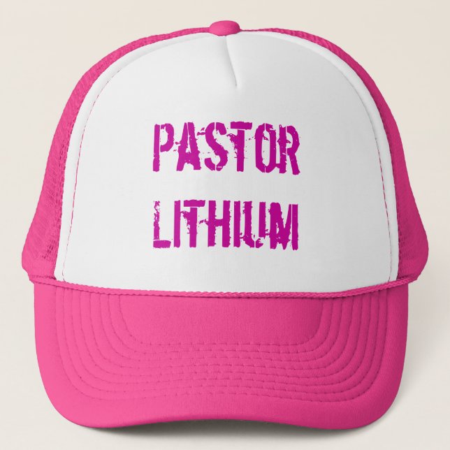 Pastor Lithium Trucker Cap (Front)