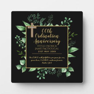 PASTOR Ordination Anniversary Verse - Personalised Plaque