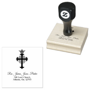 Pastor Personalized Rubber Stamp
