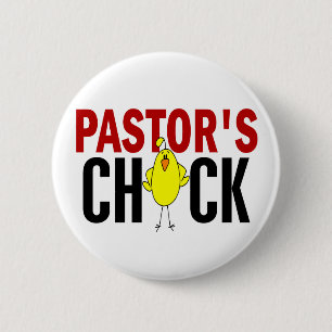 PASTOR’S CHICK 6 CM ROUND BADGE