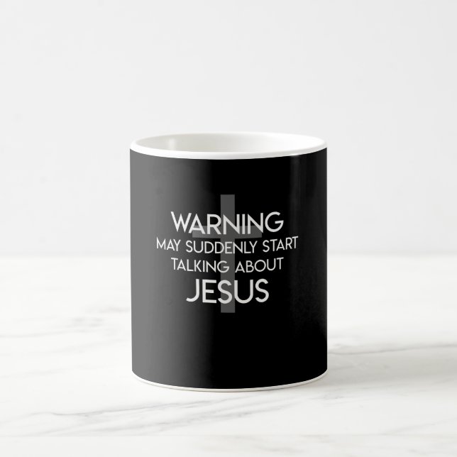 Pastor Suddenly Start Talking About Jesus Coffee Mug (Center)