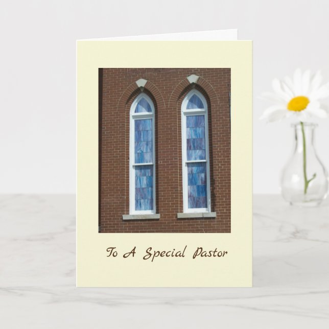 PASTOR Thank You - SG Card (Small Plant)