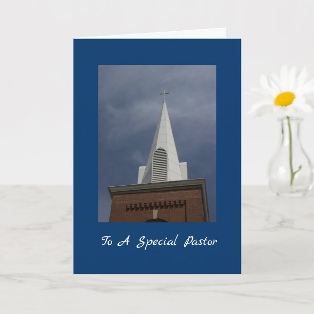 PASTOR Thank You - ST Card (Small Plant)