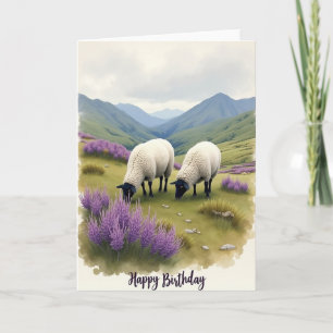 Pastoral Birthday Art Card