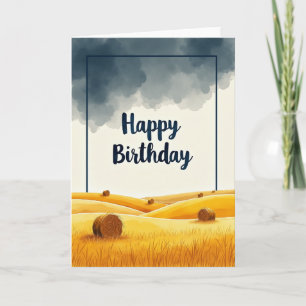 Pastoral Birthday Card