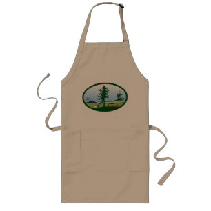 Pastoral Countryside Apron