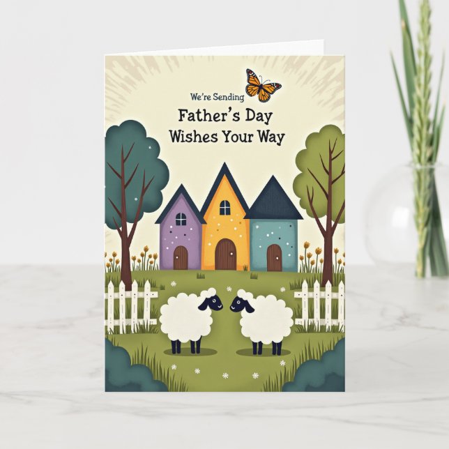 Pastoral Fathers Day Card (Front)