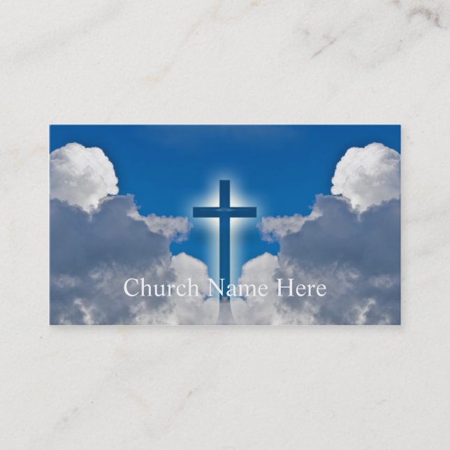 Pastoral Information Church Info Clergy Cards (Front)