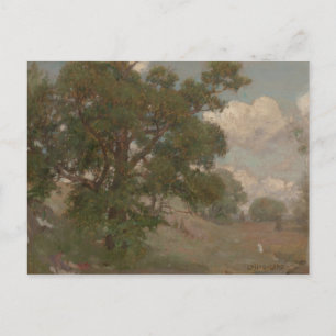 Pastoral Landscape Louis Loeb(American, 1866-1909) Postcard