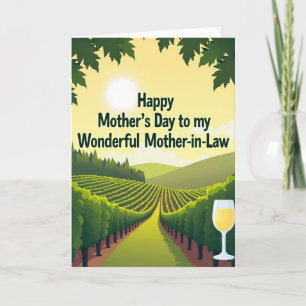 Pastoral Mothers Day Greeting Card