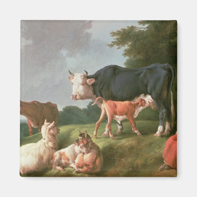Pastoral Scene Magnet (Front)