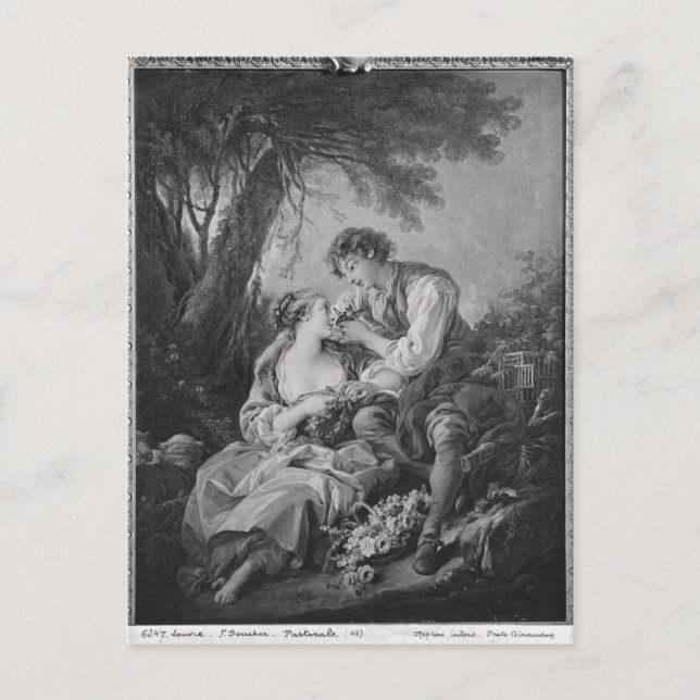 Pastoral scene postcard (Front)