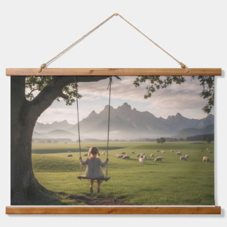 Pastoral Serenity Hanging Tapestry