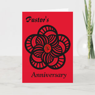 Pastor's Anniversary Card