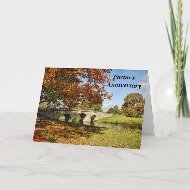 Pastor's Anniversary Card (Front)