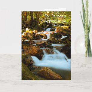 Pastor's Appreciation Card