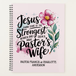 ✝️Pastor's Wife Appreciation Gifts Personalised Planner