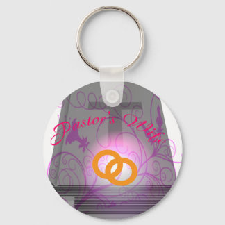 PASTOR'S WIFE CIR LT KEY RING