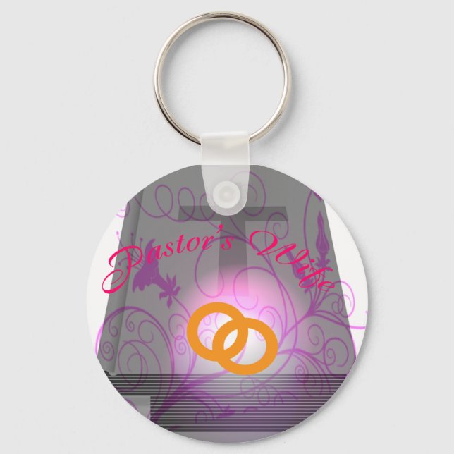 PASTOR'S WIFE CIR LT KEY RING (Front)