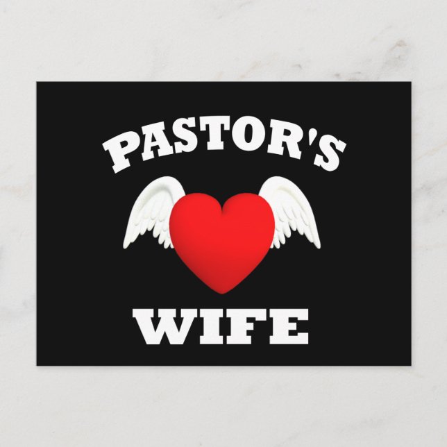 Pastor's Wife Postcard (Front)