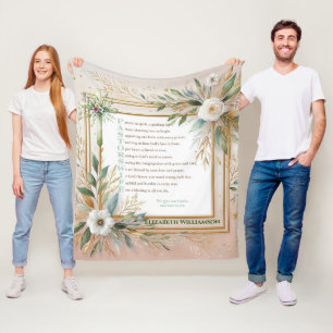 ✝️ Pastor's Wife Wives Appreciation Gift Thank You Fleece Blanket