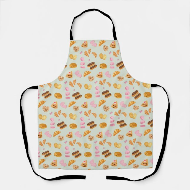 Pastries in Paris Apron (Front)