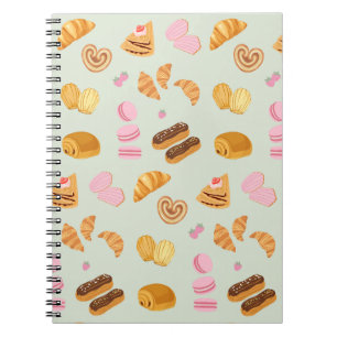Pastries in Paris Notebook