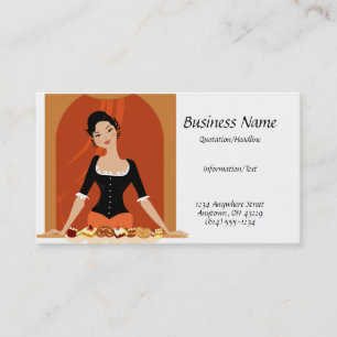 Pastries Lady Business Card