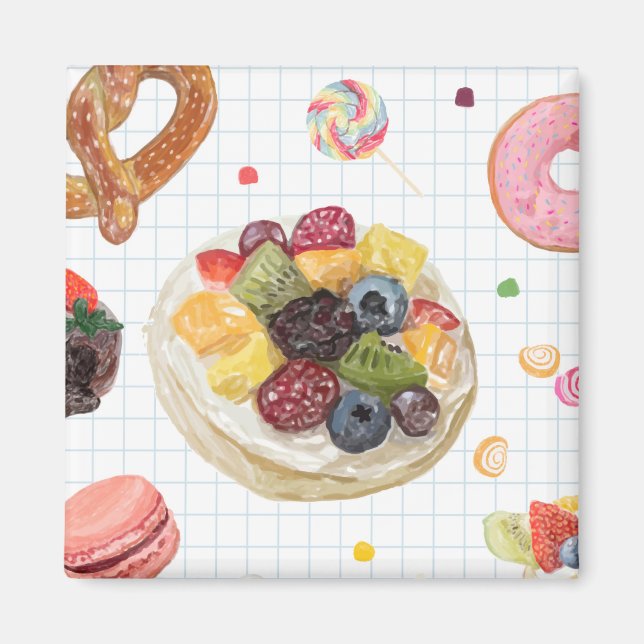 Pastries Magnet (Front)
