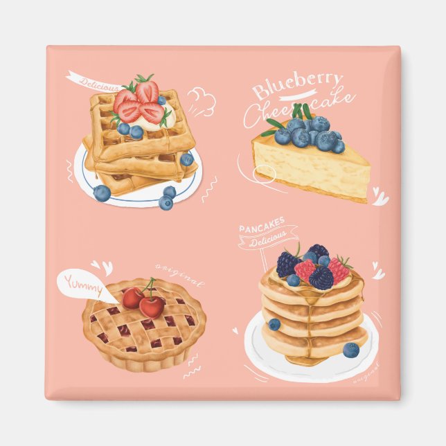 Pastries Magnet (Front)