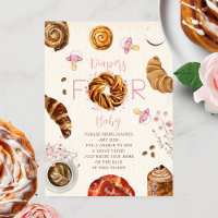 Pastries Pacifiers Girl Baby Shower Diaper Raffle