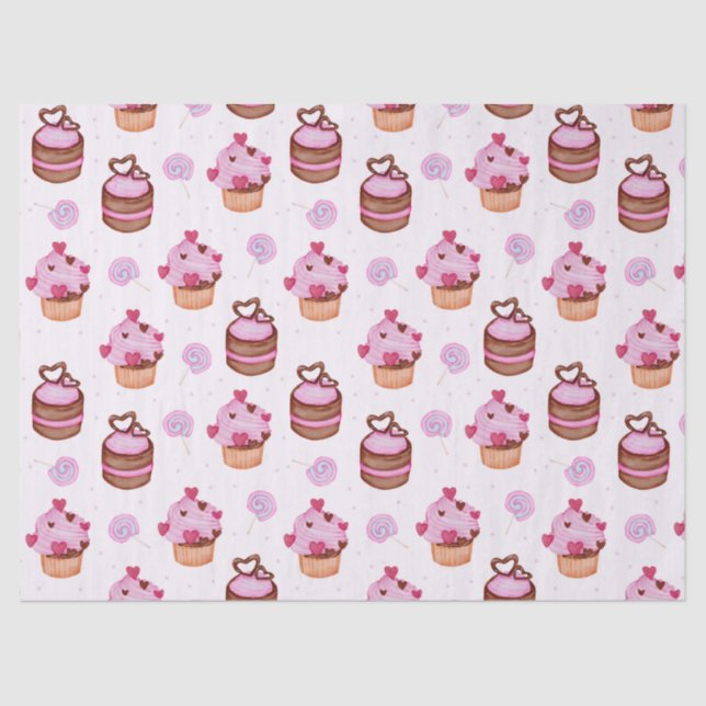 Pastries  tissue paper (Front)