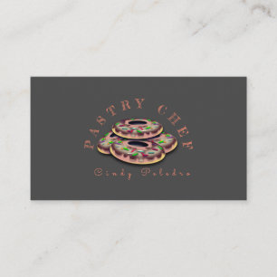 Pastry Chef Bakery Baking Business Card